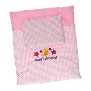 Baby Rose Doll Blanket and Pillow Set