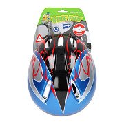 Bicycle helmet, size 50-54 - Blue/Red
