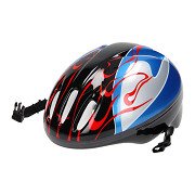 Bicycle helmet, size 50-54 -Blue/Red