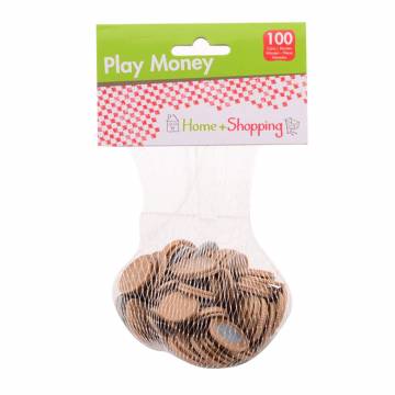 Home & Shopping Play money, 100 coins in net
