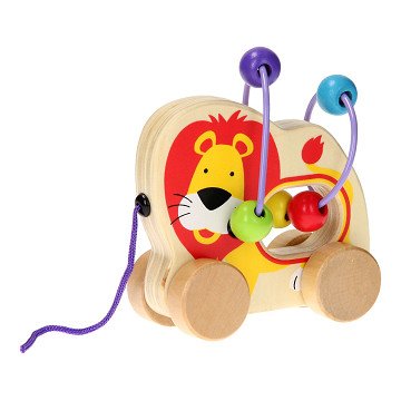 Joueco Rolling Animals with Bead Track - Lion