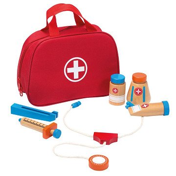Joueco Doctor's Bag with Accessories, 11pcs.