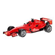 F1 Raceauto met Licht en Geluid - Rood