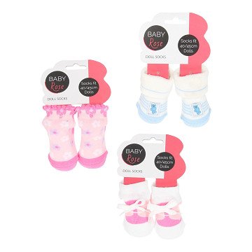 Baby Rose Doll Socks