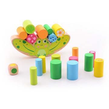 Jouéco Wooden Balance Game Frog
