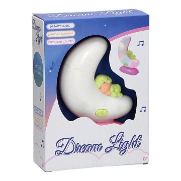 Moon Night Light with Sound - Pink
