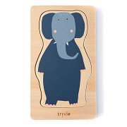 Trixie Wooden 4-layer Puzzle Animals, 5 pcs.