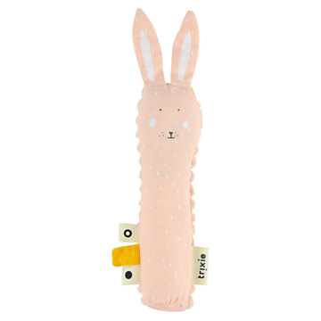 Trixie Squeeze rattle - Mrs. Rabbit