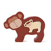 Trixie Wooden Baby Puzzle - Mr. Monkey