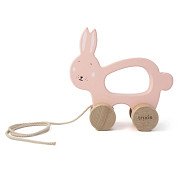 Trixie Wooden Pull Figure - Mrs. Rabbit