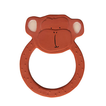 Trixie Teething Ring Round - Mr. Monkey