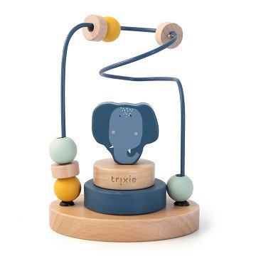 Trixie Wooden Motor Skills Spiral - Mrs. Elephant
