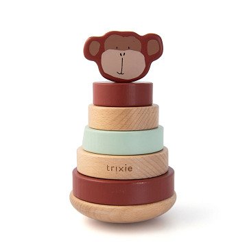 Trixie Wooden Stacking Toys - Mr. Monkey, 7pcs.