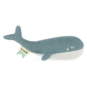 Trixie Squeeze Rattle - Whale