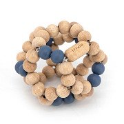 Trixie Wooden Bead Ball - Blue