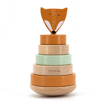 Trixie Wooden Stacking Tower - Mr. Fox