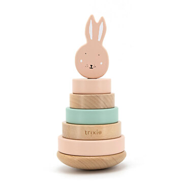 Trixie Wooden Stacking Tower - Mrs. Rabbit