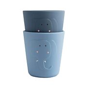 Trixie Silicone Cup - Mrs. Elephant, 2pcs.
