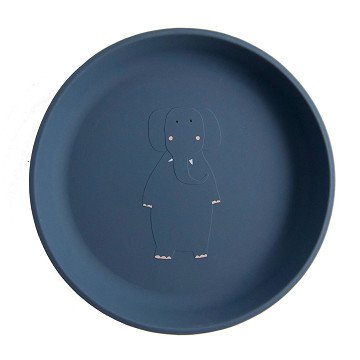 Trixie Silicone Plate - Mrs. Elephant