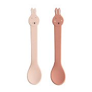 Trixie Silicone Spoon - Mrs. Rabbit, 2 pcs.