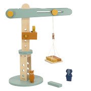 thumbnail image 2 of Wooden Ball Track With 4 Cars | Trixie 2 of 11