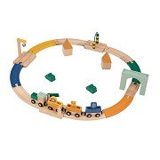 Trixie Wooden Train Track
