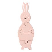 Trixie Wooden Animal Shape Puzzle - Mrs. Rabbit, 4pcs.
