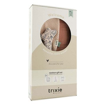 Trixie Neugeborenen-Geschenkbox M - Lovely Leaves