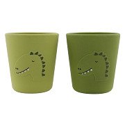 Trixie Silicone Drinking Cup - Mr. Dino