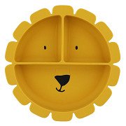 Trixie Silicone Plate with Compartments and Suction Cup - Mr. Lion