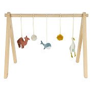 Trixie Wooden Baby Gym Camel, Heron, Whale