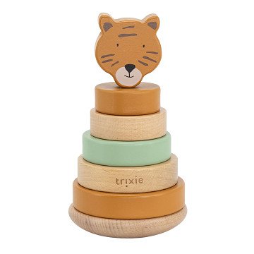 Trixie Wooden Stacking Tower - Mr. Tiger