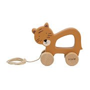 Trixie Wooden Pull Figure - Mr. Tiger