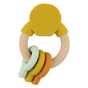 Trixie Wooden Silicone Activity Ring - Mr. Lion