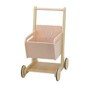 Trixie Wooden Shopping Cart - Mrs. Rabbit
