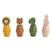 Trixie Wooden Screw Animals, 12 pcs.