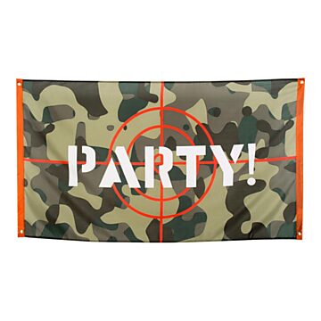 Camouflage Flag 'Party!'