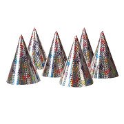 Party hats, 6 pcs.