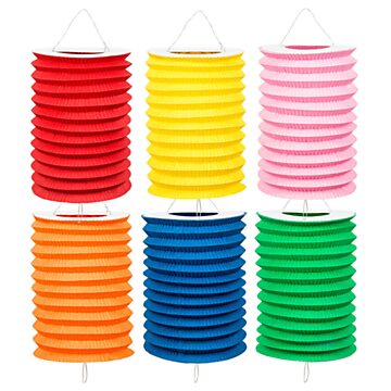 Colored pull lantern