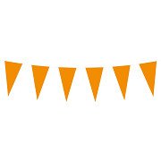 Papierfahnenlinie Orange, 10mtr.