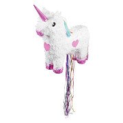 Pull Piñata Einhorn Rosa