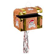 Zieh Piñata Piratenschatztruhe