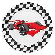 Pappteller Racing, 8 Stk.