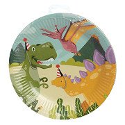 Paper Plates Dino Party, 10pcs.