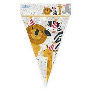 Safari bunting, 6mtr.