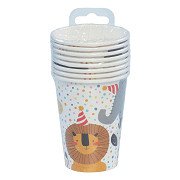 Paper Cups Safari, 8 pcs.