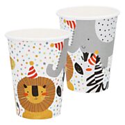 Paper Cups Safari, 8pcs.