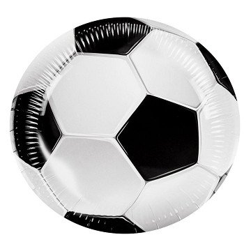 Pappteller Fußball, 10 St.