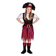 Children's costume Pirate Annie, 4-6 years