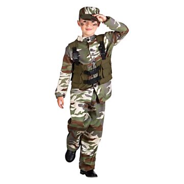 Children's costume soldier, 4-6 years